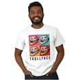 thumbnail image 1 of Troll Face Memes Big Smiley Trollface Men's Graphic T Shirt Tees Brisco Brands X, 1 of 4