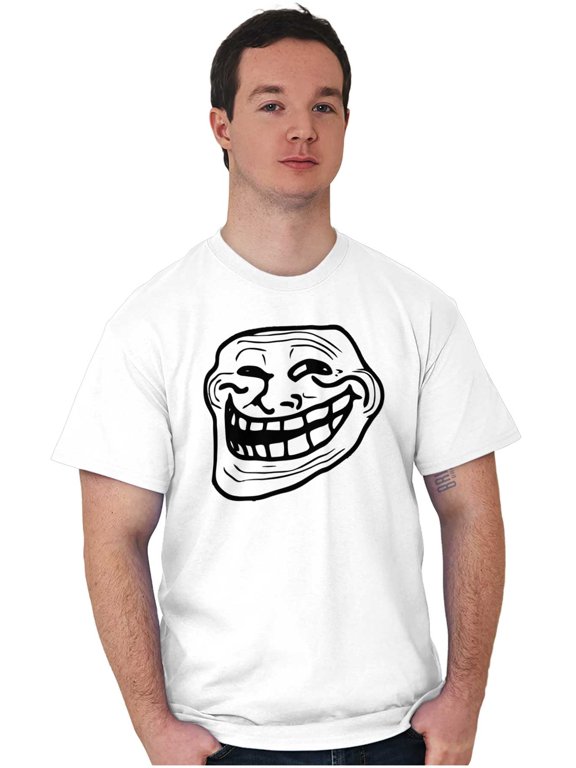 Original Meme Smile Mad Men's Graphic T Shirt Tees Brisco Brands L