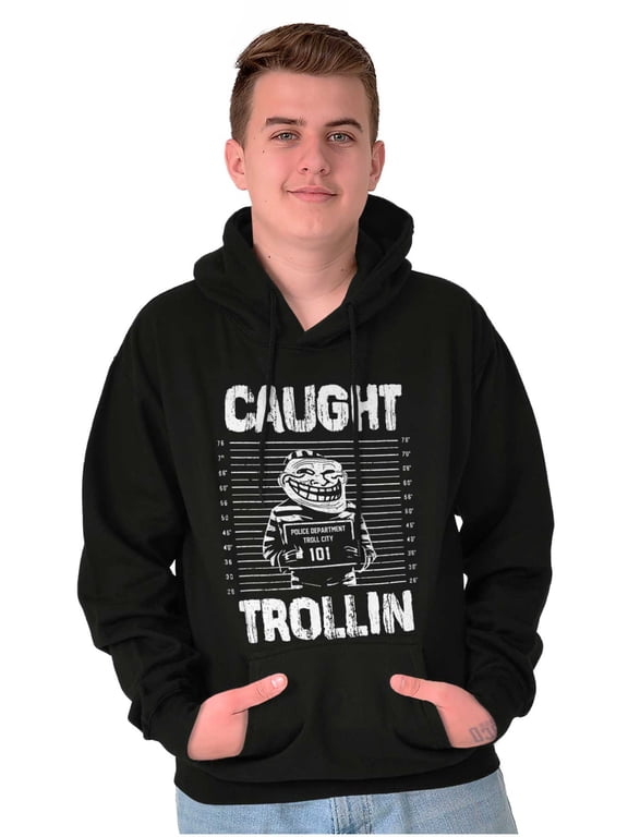 Troll Face Trollface Internet Meme Hoodie Sweatshirt Women Men Brisco Brands M