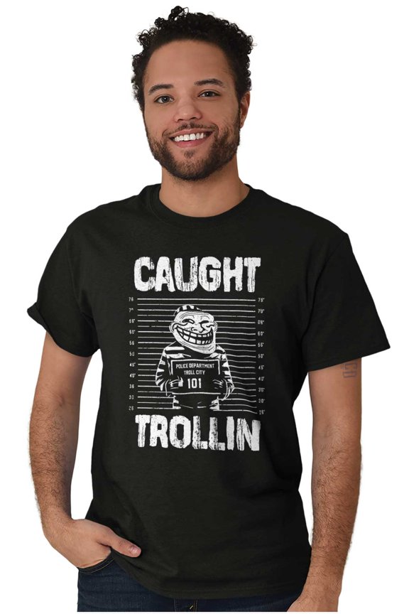 Trollface Internet Meme Men's Graphic T Shirt Tees Brisco Brands L
