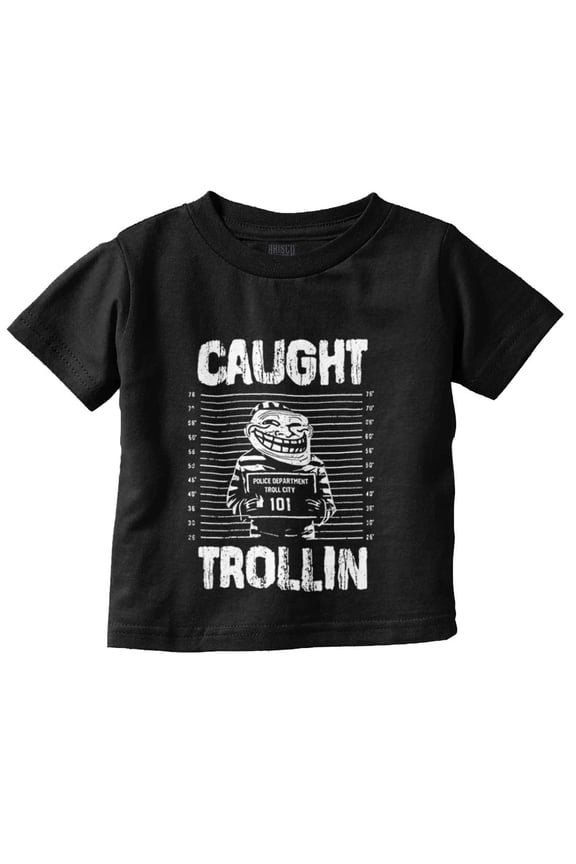 Troll Face Trollface Internet Meme Toddler Boy Girl T Shirt Infant Toddler Brisco Brands 24M