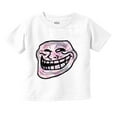 thumbnail image 1 of Troll Face You Mad Meme Big Smiley Toddler Boy Girl T Shirt Infant Toddler Brisco Brands 2T, 1 of 6