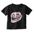 thumbnail image 1 of Troll Face You Mad Meme Big Smiley Toddler Boy Girl T Shirt Infant Toddler Brisco Brands 6M, 1 of 6