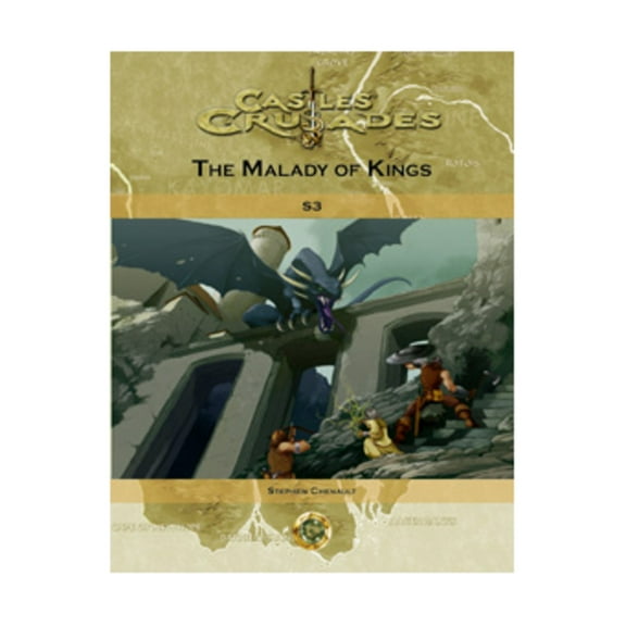 Troll Lord Games TLG8317 Castles & Crusades Adventure S3 The Malady of Kings Card Games