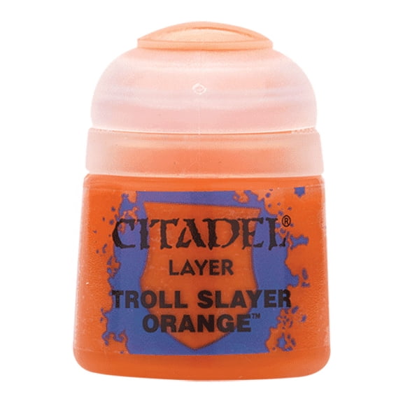 Games Workshop Citadel Layer Paint: Troll Slayer Orange (12ml)