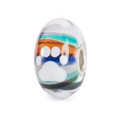 Trollbeads Jewelry, Lifelong Companion Glass Bead, 1 Count