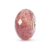 Trollbeads Strawberry Quartz Gemstone Charm, 1 Count