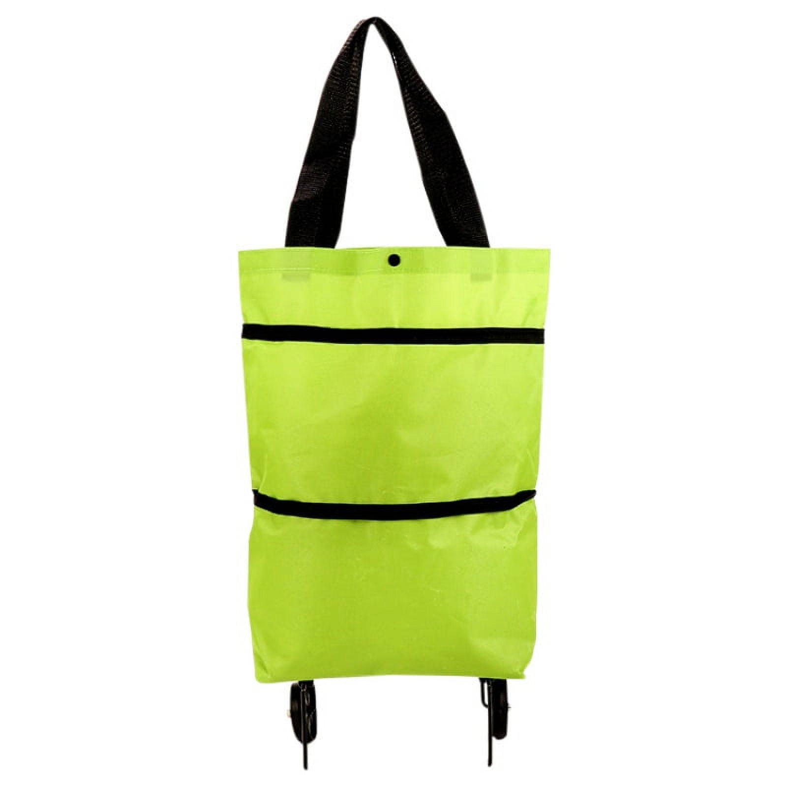 Trolley Bags Folding Shopping Bag with Wheels Foldable Shopping Cart Reusable Shopping Bags Grocery Bags Shopping Trolley Bag on Wheels