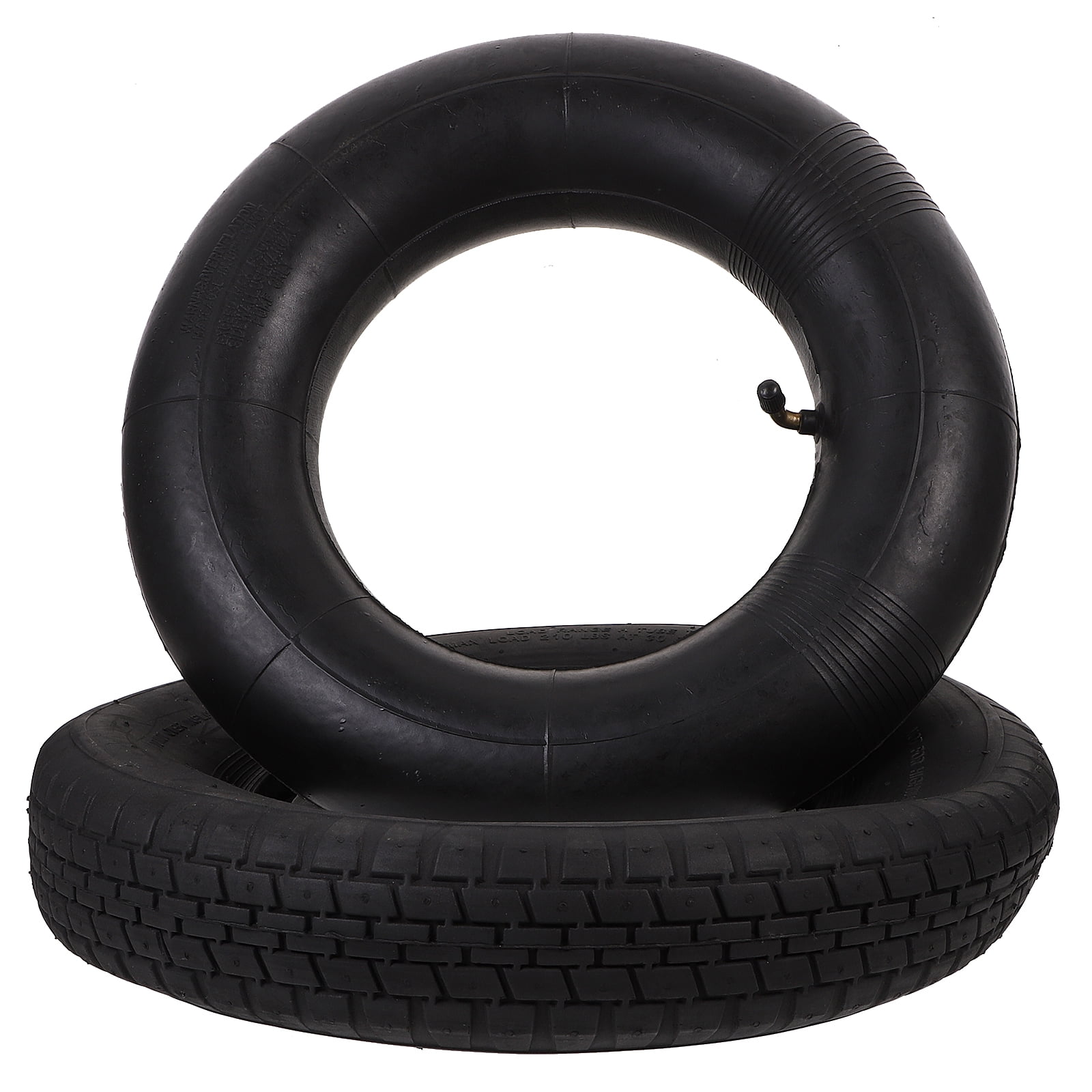 Trolley Inner Tube Replacement Wheelbarrow Tubes with Valve Stem Tires