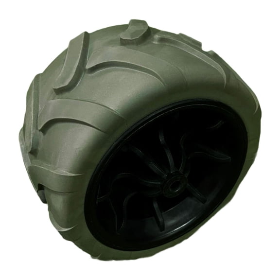Trolley Wheel PU Caster Replacement Puncture Resistant Outdoor Folding Camping Wagon Accessory