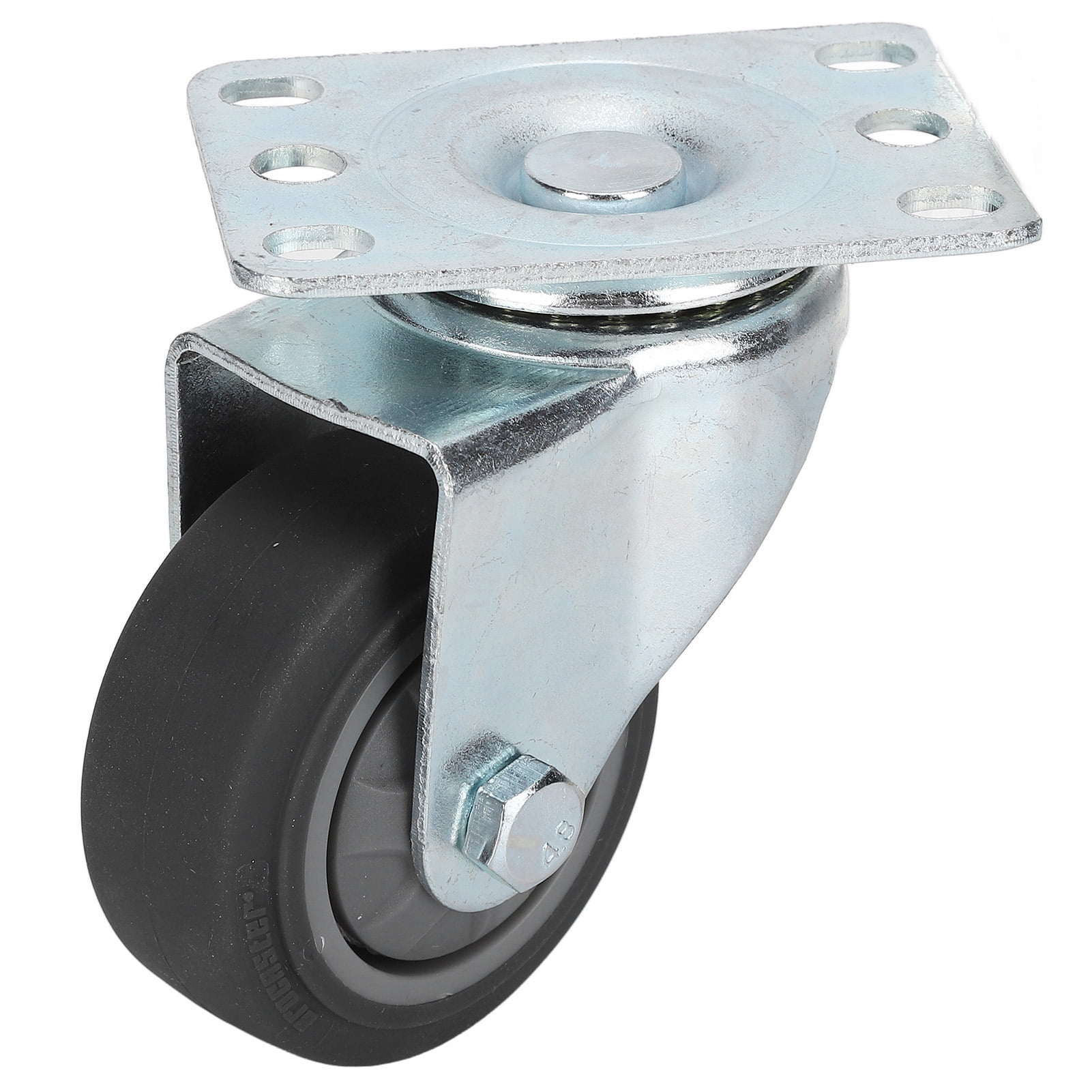 Trolley Wheel, Swivelling Durable Caster 75mm Rolling For Replacement
