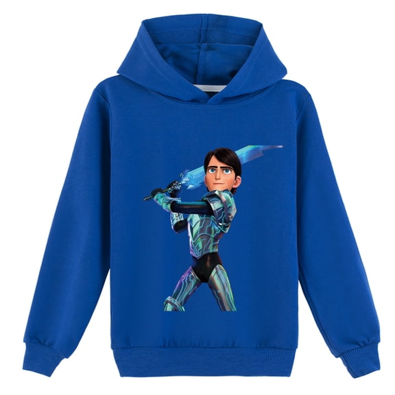 Trollhunters Children's Long Sleeve Hoodies Pullover Kids Girls Cartoon Sweatshirt Hoodie Fashion Clothes