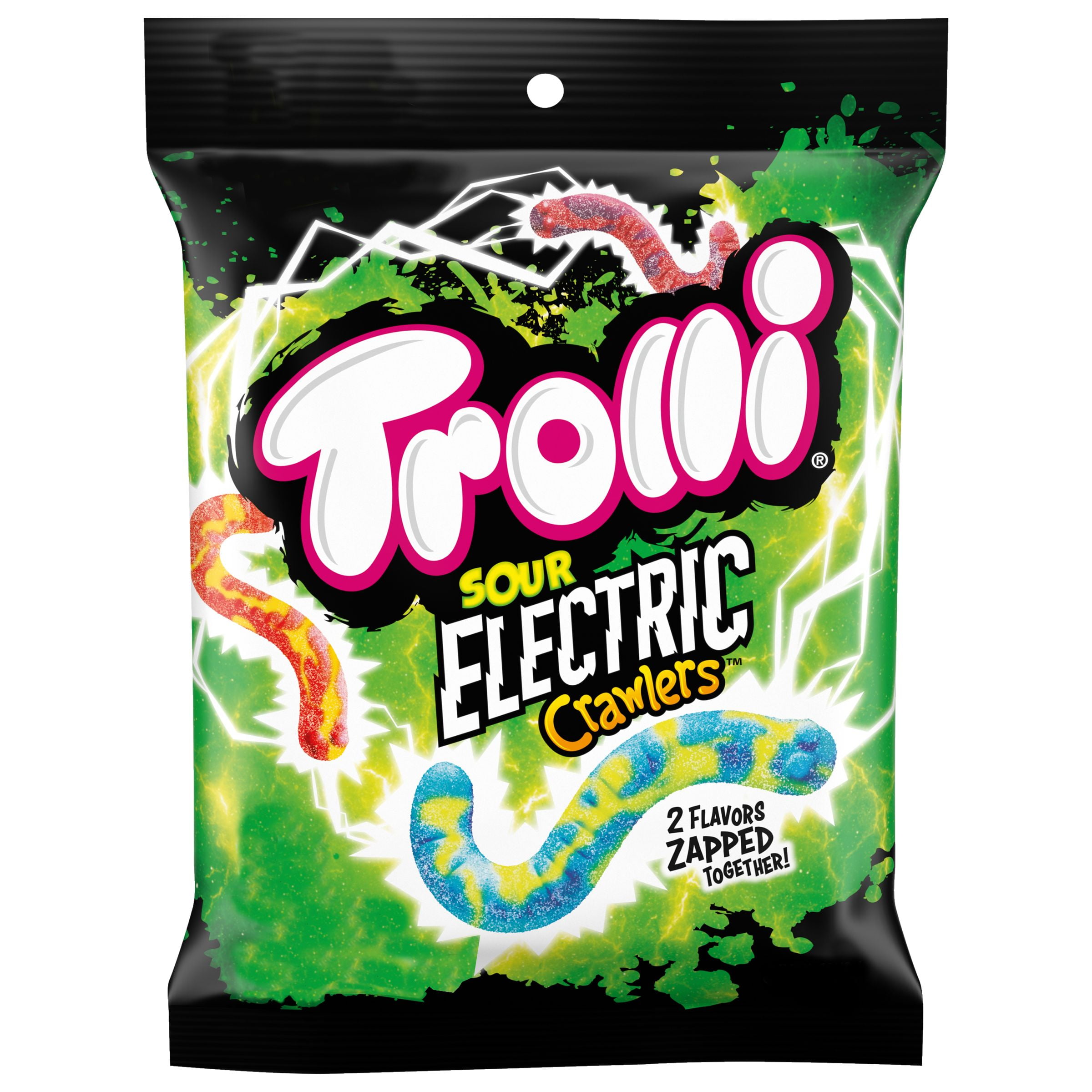 Trolli Electric Crawlers 4.25 Ounce Peg Bag
