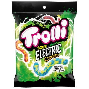 Trolli Electric Crawlers 4.25 Ounce Peg Bag