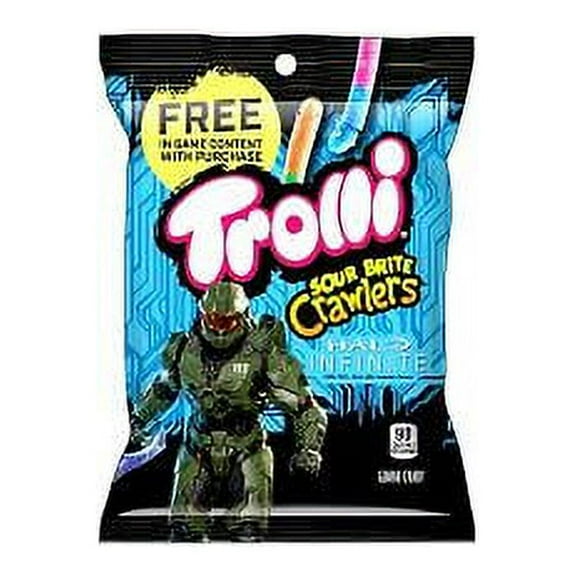 Trolli Peg Bag-Sour Brite Crawlers 12 Count - 5 oz