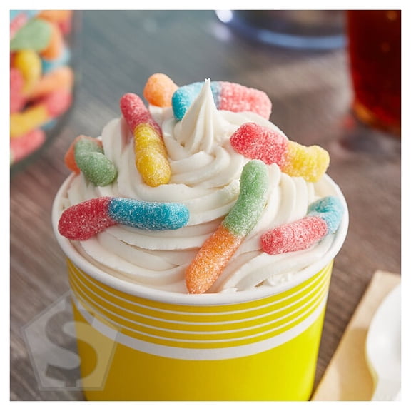 Trolli Sour Brite Gummy Crawlers 5 lb. - 6/Case