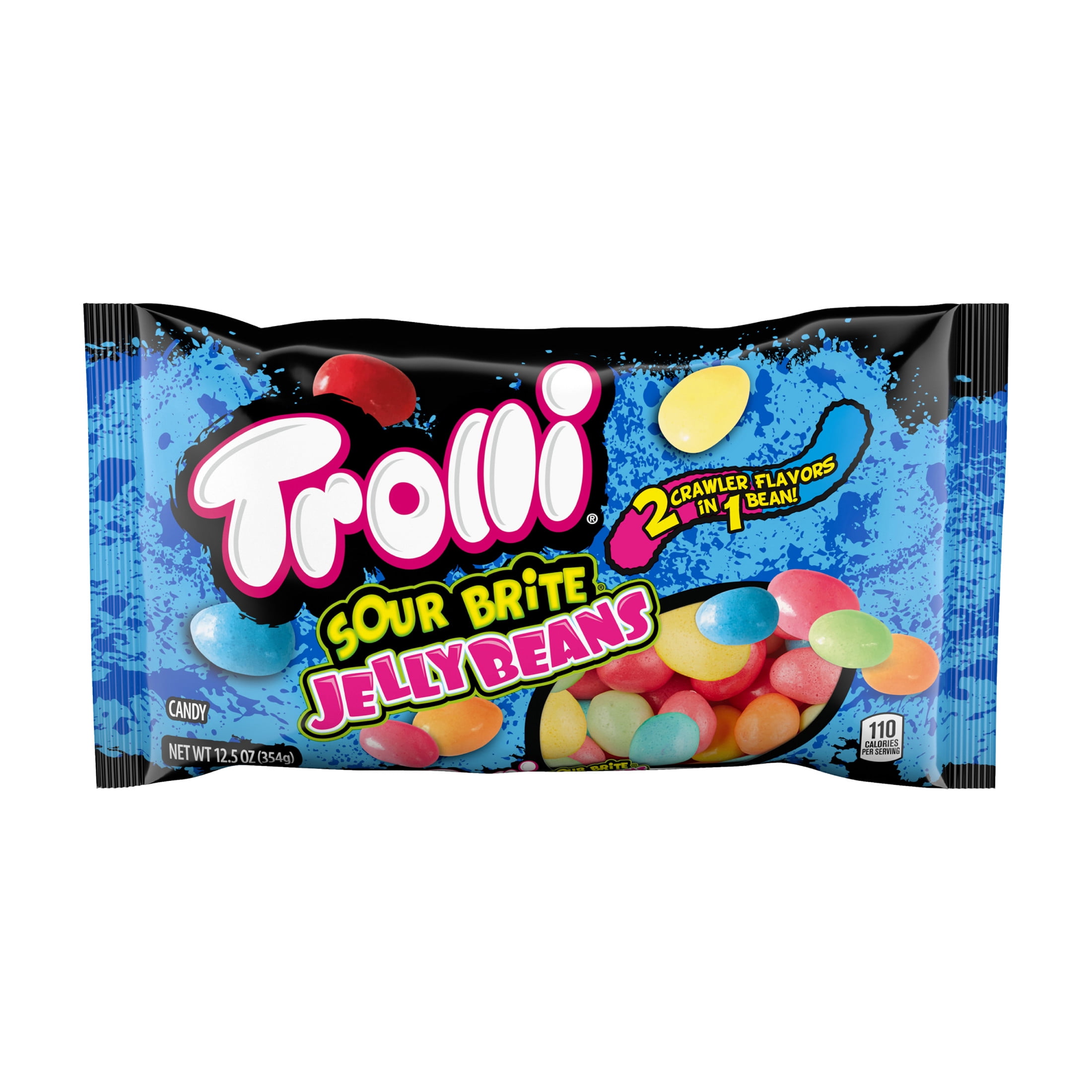 Trolli Sour Brite Jelly Beans, Springtime Easter Candy, 12.5 oz package