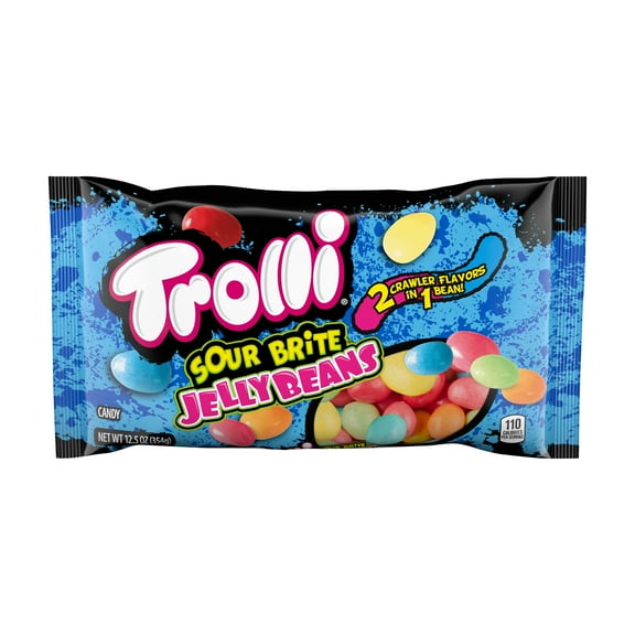 Trolli Sour Brite Jelly Beans, Springtime Easter Candy, 12.5 oz package
