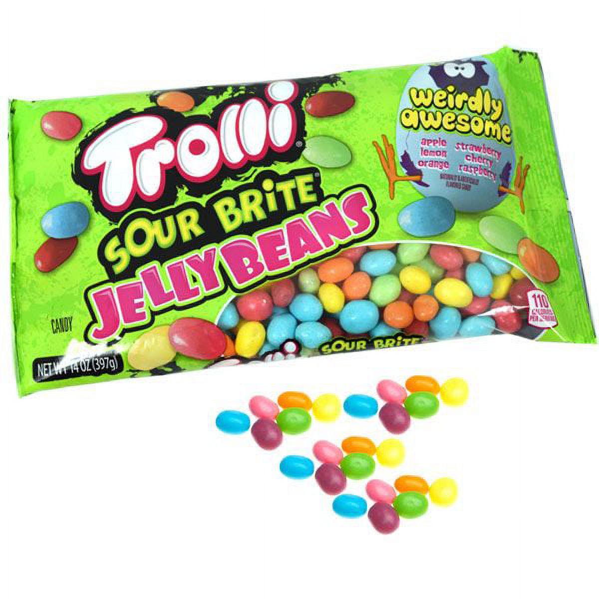 Trolli Sour Brite Jelly Beans 14oz
