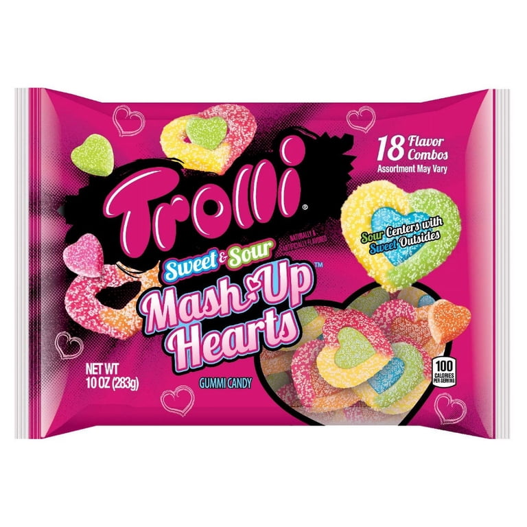 Trolli Sweet & Sour Mashup Hearts - Walmart.com