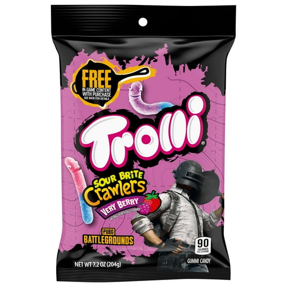 Trolli Very Berry Sour Brite Crawlers - 7.2 oz (Packaging May Vary)