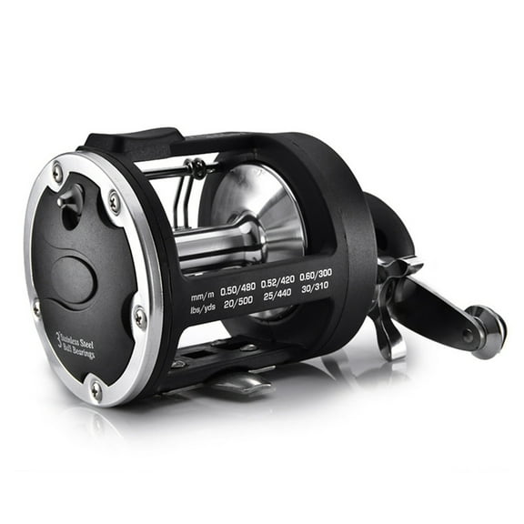 Trolling Boat Sea Fishing Reel Trolling Fishing Reel Right Hand Drum Fishing Wheel