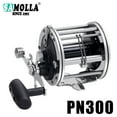 thumbnail image 1 of Trolling Drum 2.8;1 Fishing Reels Deep Sea Saltwater Accessories Drag 20-30KG Slow Jigging Reel Boat Carretilha De Pesca, 1 of 9