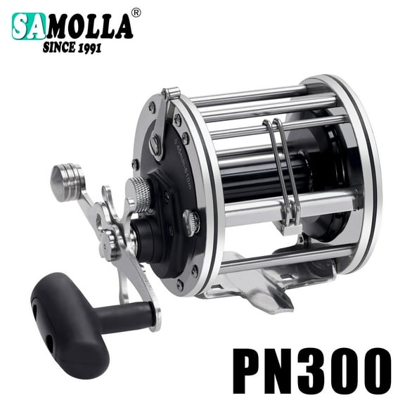Trolling Drum 2.8;1 Fishing Reels Deep Sea Saltwater Accessories Drag 20-30KG Slow Jigging Reel Boat Carretilha De Pesca