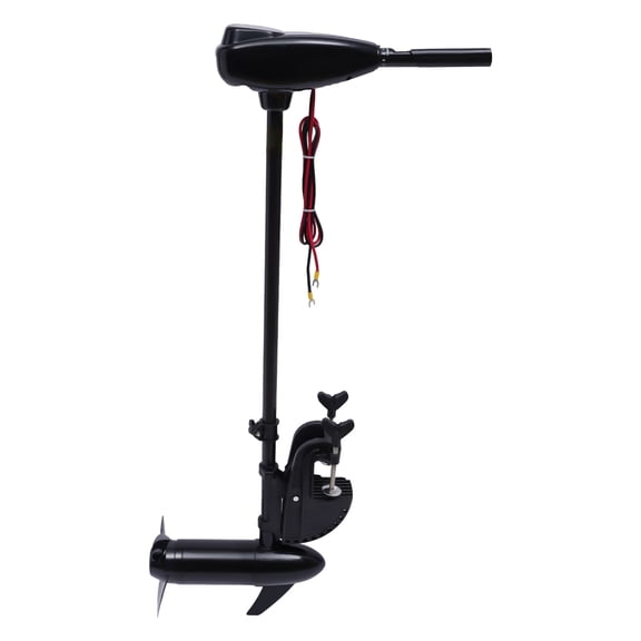 Trolling Motor Electric 12V 1900RPM, Outboard Boat Engine with Battery Indicator for Rubber Wooden Boat