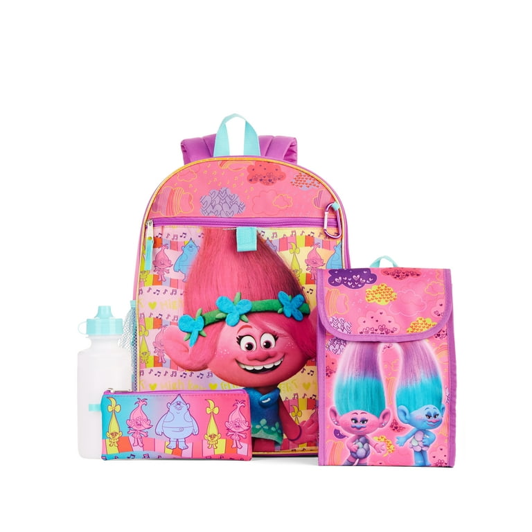 Universal Studios - Trolls 2 - Lunch Box - Pink