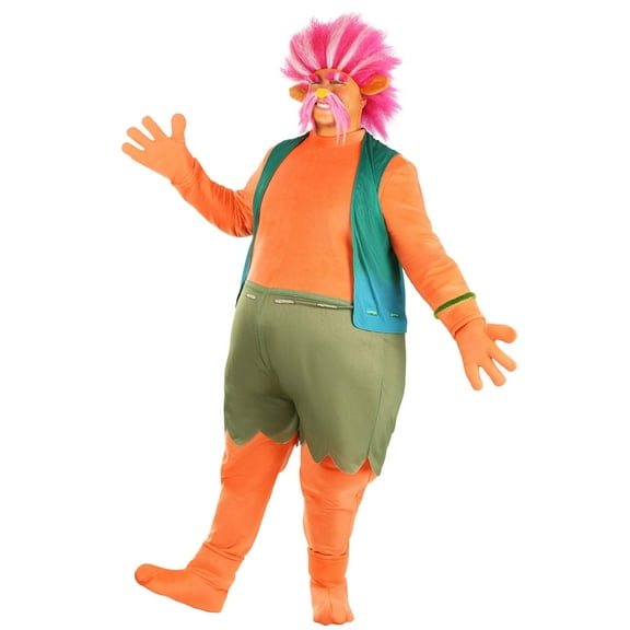 Trolls Adult Plus Size King Peppy Costume