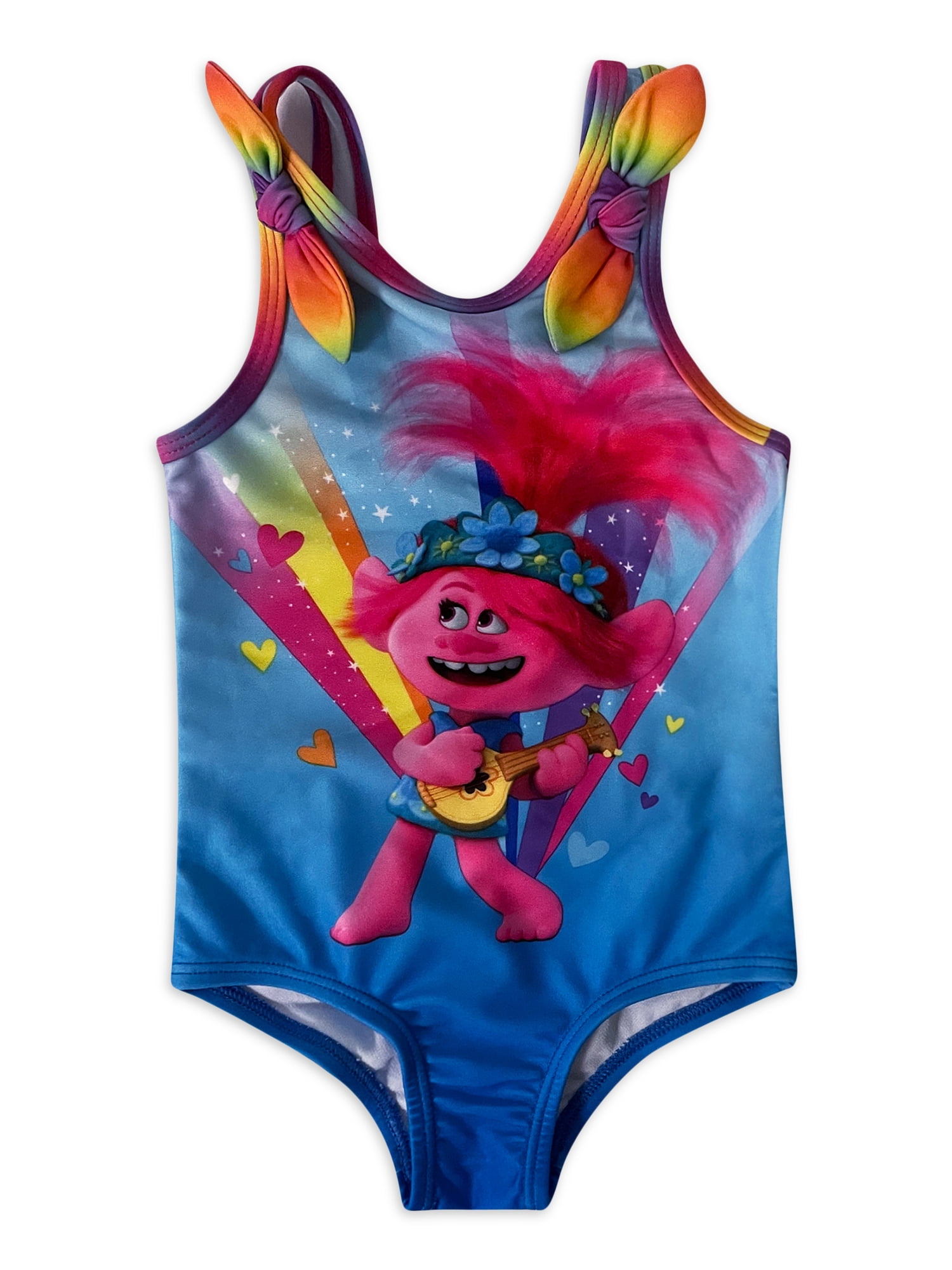 Trolls Baby Toddler Girl One Piece Swimsuit Walmart