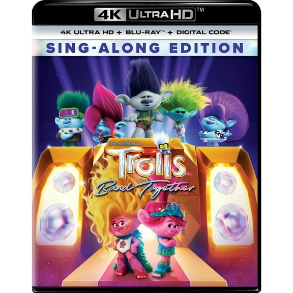 Trolls Band Together (4K Ultra HD + Blu-ray + Digital Copy)