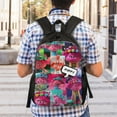 thumbnail image 1 of Trolls Band Together Anime Backpack Travel Bag 3d Printing Casual Daypack Multifunctional Backpack, 1 of 8