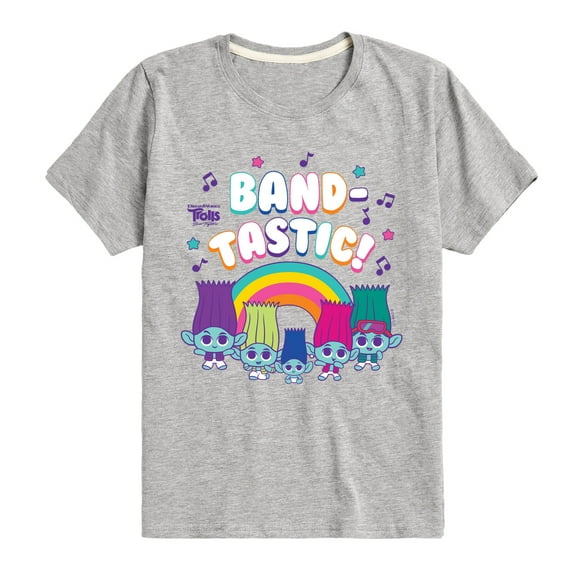 Trolls - Band Together - Band - Toddler and Youth Short Sleeve Graphic T-Shirt