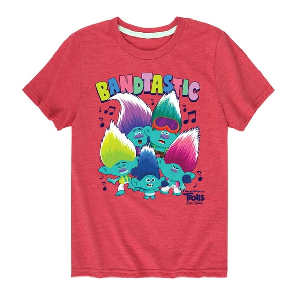 Trolls - Band Together - Bandtastic - Toddler and Youth Short Sleeve Graphic T-Shirt
