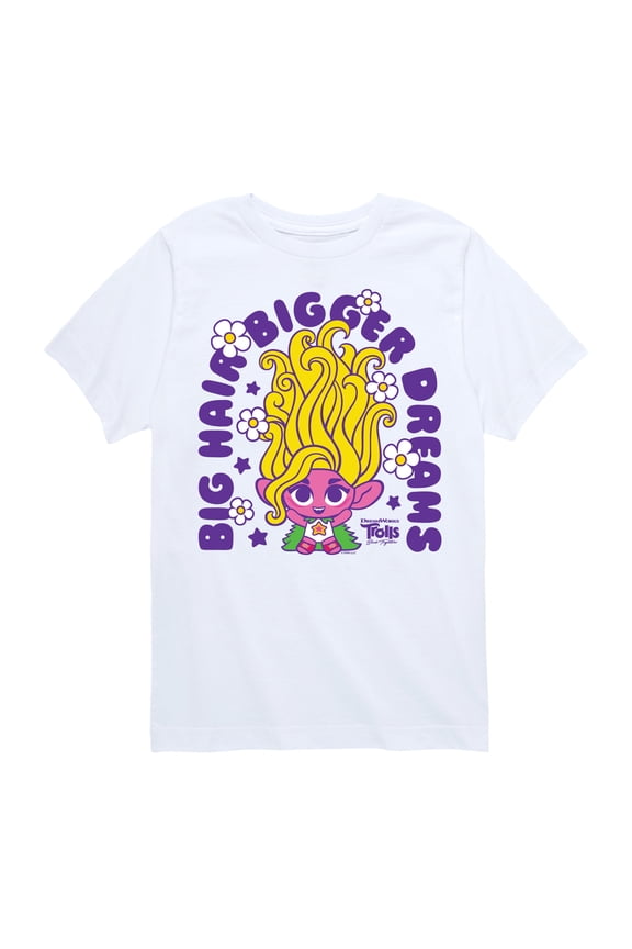 - Band Together - Big Hair Bigger Dreams - Toddler and Youth Short Sleeve Graphic T-Shirt
