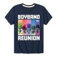 thumbnail image 1 of Trolls - Band Together - Boyband Reunion - Toddler and Youth Short Sleeve Graphic T-Shirt, 1 of 5