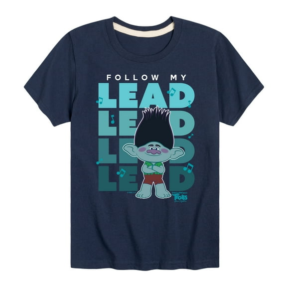 Trolls - Band Together - Branch Follow My Lead - Toddler and Youth Short Sleeve Graphic T-Shirt