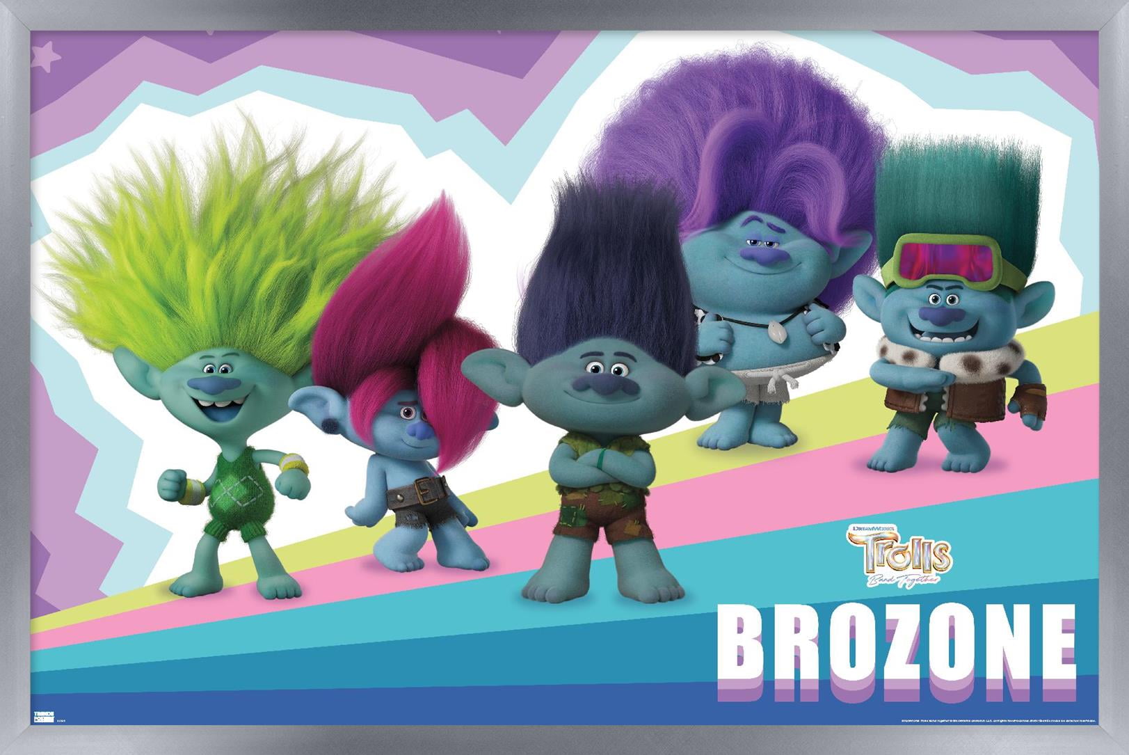 Trolls: Band Together - Brozone Wall Poster, 14.725