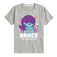 thumbnail image 1 of Trolls - Band Together - Bruce The Heartthrob - Toddler and Youth Short Sleeve Graphic T-Shirt, 1 of 5