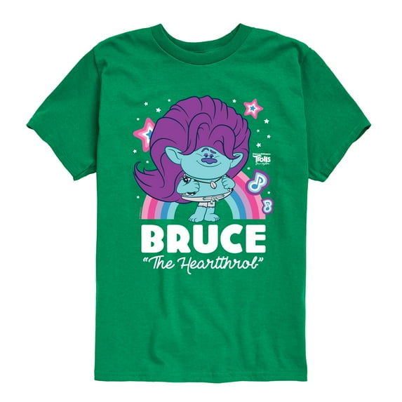Trolls - Band Together - Bruce The Heartthrob - Toddler and Youth Short Sleeve Graphic T-Shirt
