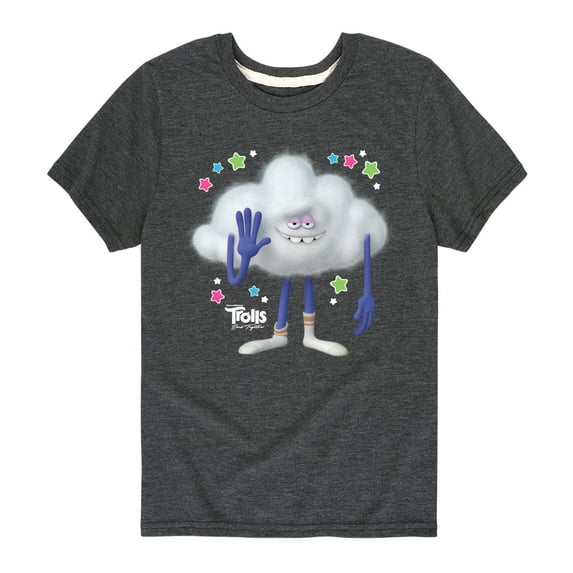 Trolls - Band Together - Cloud Guy - Toddler and Youth Short Sleeve Graphic T-Shirt