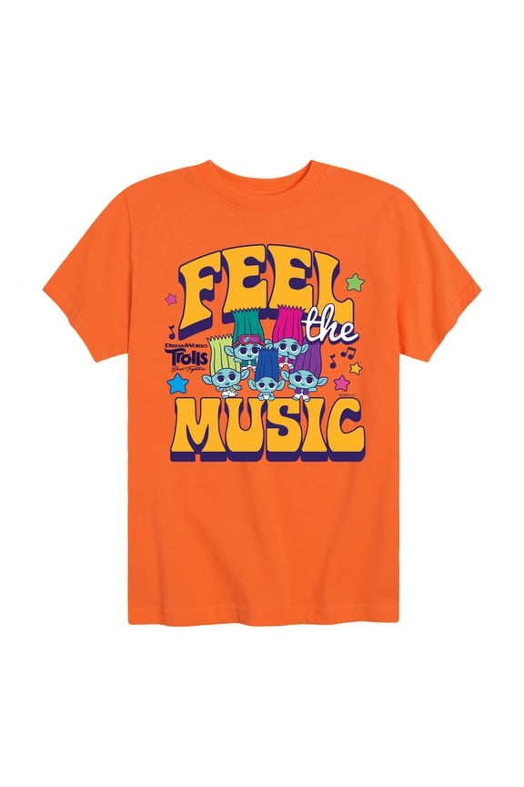- Band Together - Feel The Music - Toddler and Youth Short Sleeve Graphic T-Shirt