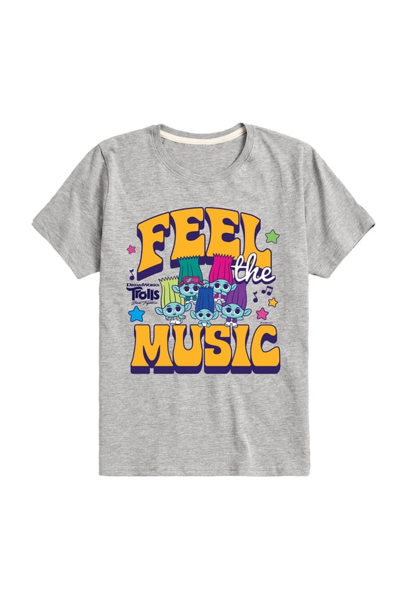 - Band Together - Feel The Music - Toddler and Youth Short Sleeve Graphic T-Shirt