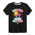 thumbnail image 1 of Trolls - Band Together - Girls Rule The World - Toddler and Youth Short Sleeve Graphic T-Shirt, 1 of 5