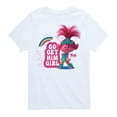thumbnail image 1 of Trolls - Band Together - Go Get Him Girl - Toddler and Youth Short Sleeve Graphic T-Shirt, 1 of 5