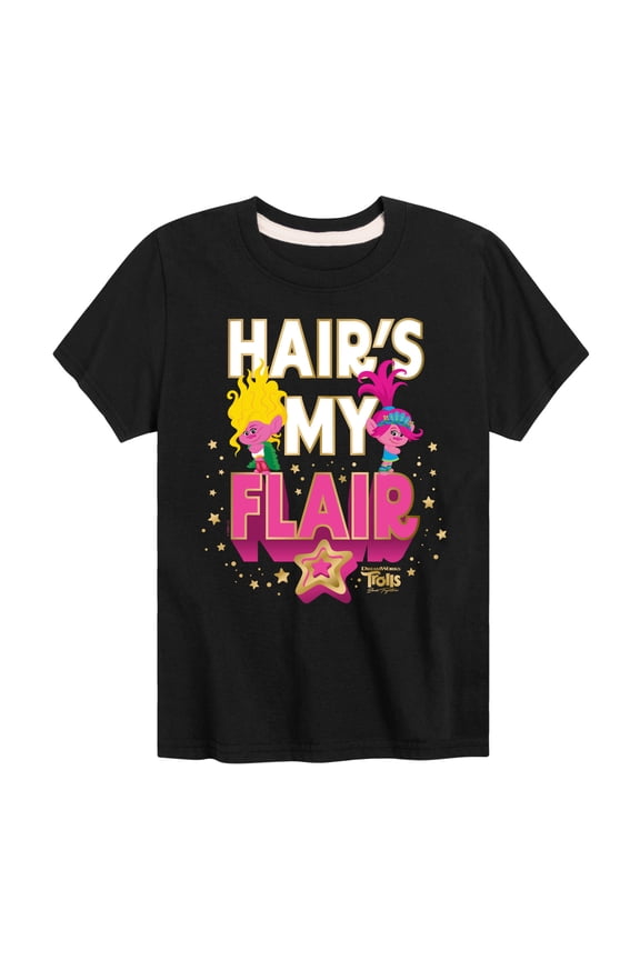 - Band Together - Hairs My Flair - Toddler and Youth Short Sleeve Graphic T-Shirt