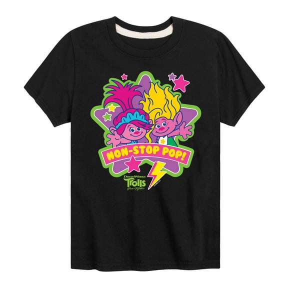 Trolls - Band Together - Non-Stop Pop - Toddler and Youth Short Sleeve Graphic T-Shirt