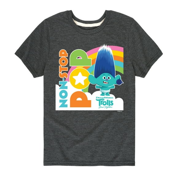 Trolls - Band Together - Non Stop Pop - Toddler and Youth Short Sleeve Graphic T-Shirt
